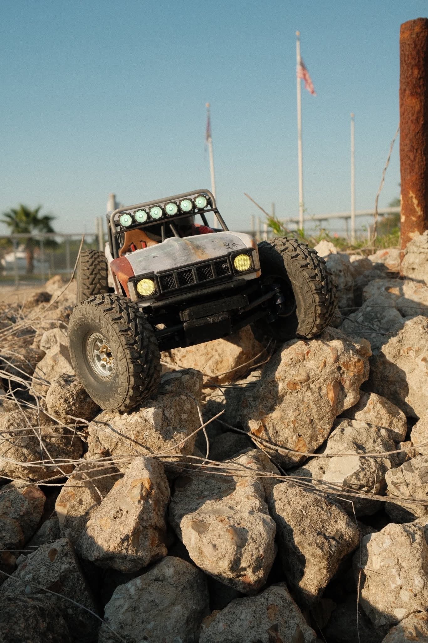 Classic Scale LED Headlights for VS4-10 & Scale RC Crawlers