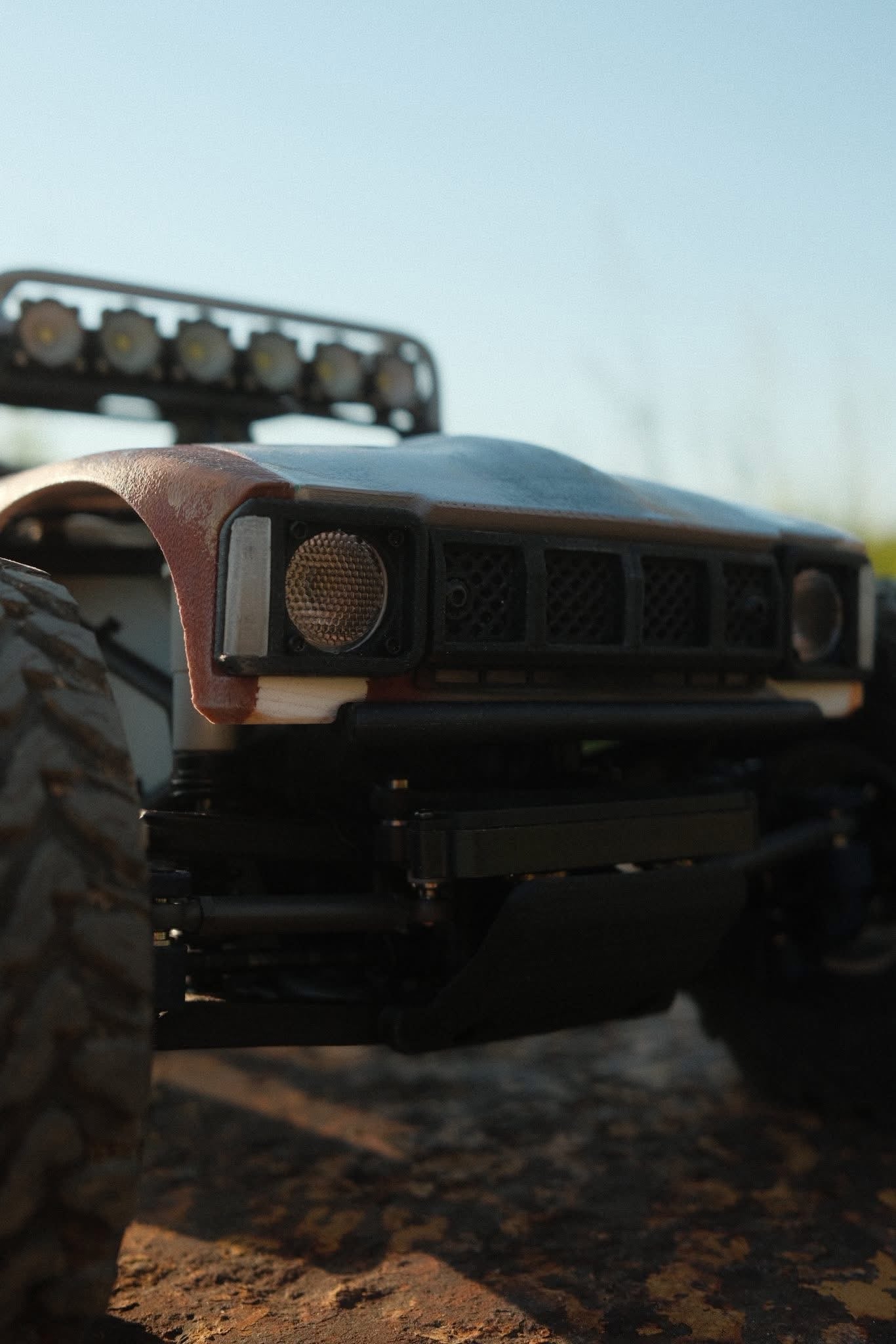 Classic Scale LED Headlights for VS4-10 & Scale RC Crawlers