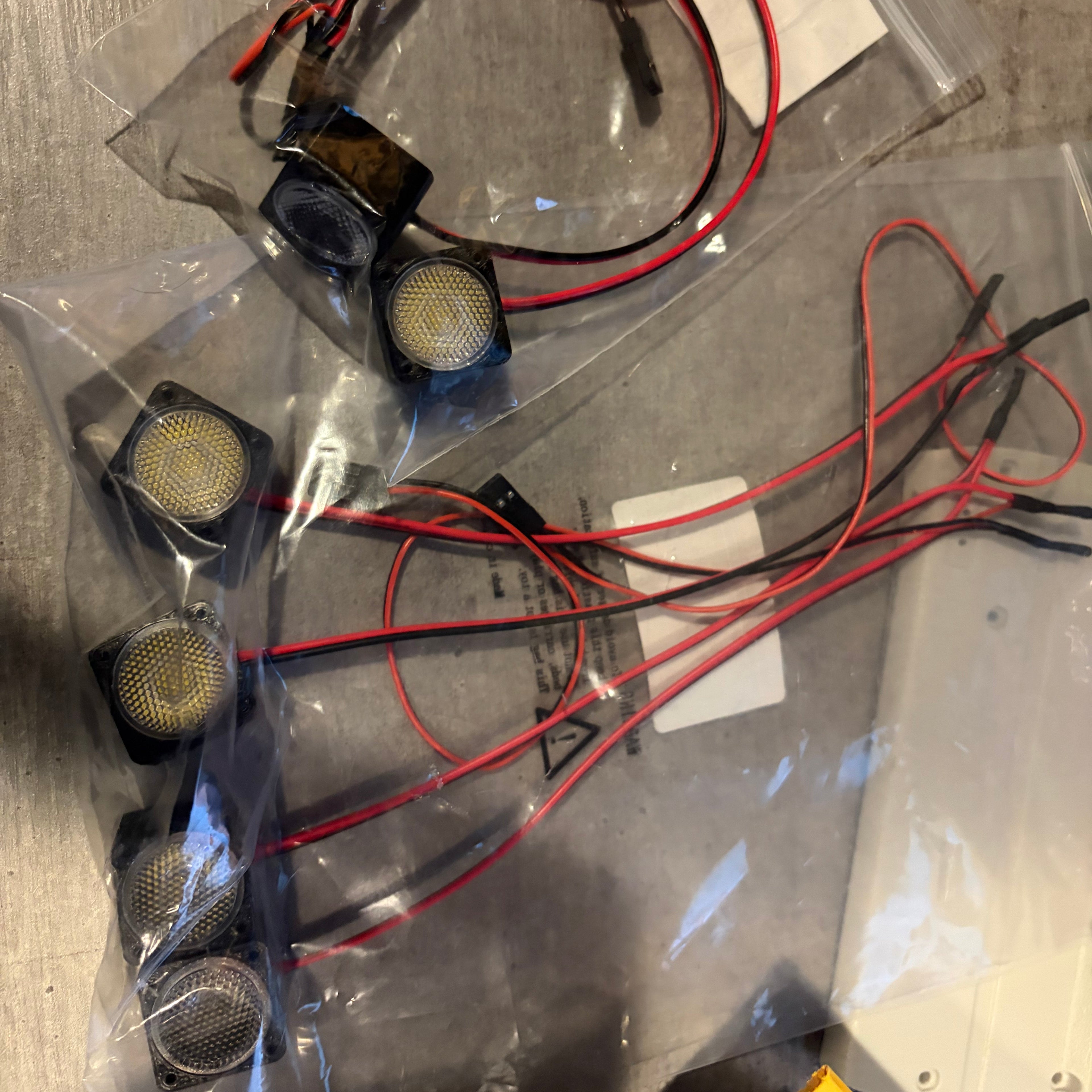 Classic Scale LED Headlights for VS4-10 & Scale RC Crawlers