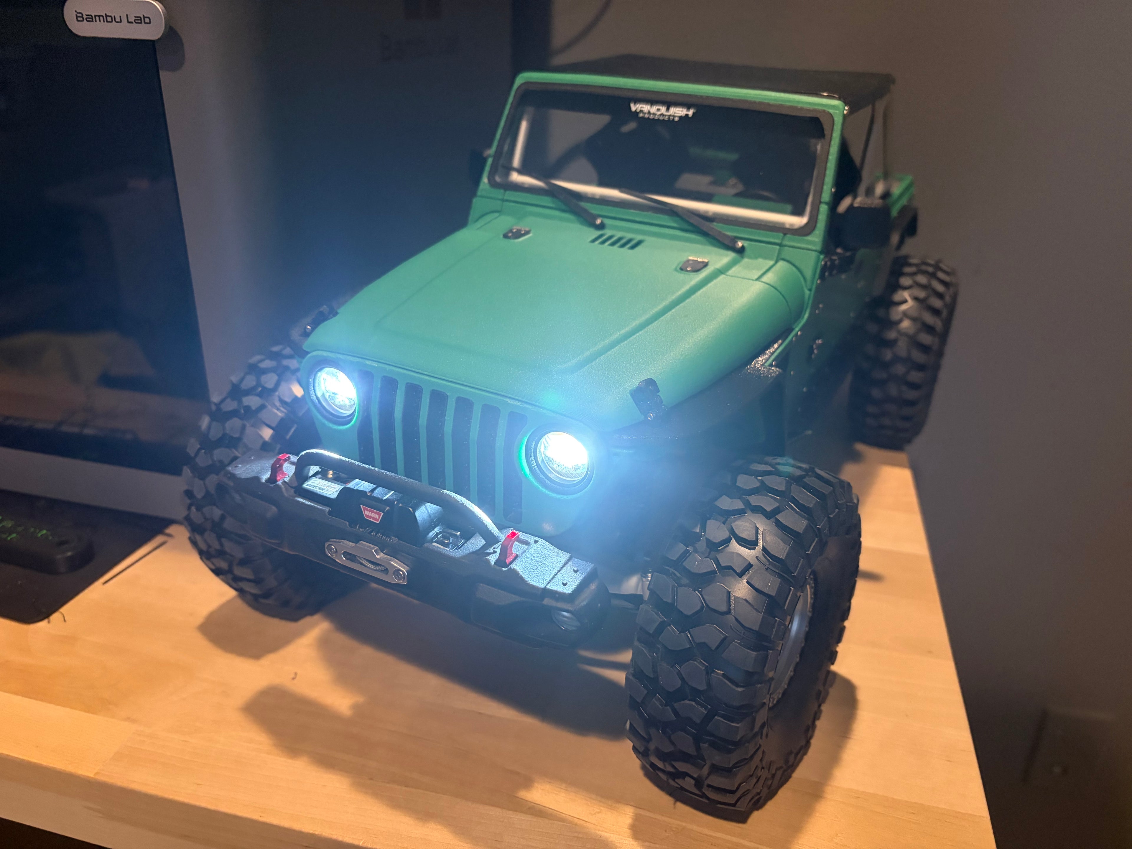 High-Output 3S Direct-Powered JL-Style LED Headlights for Project IJ