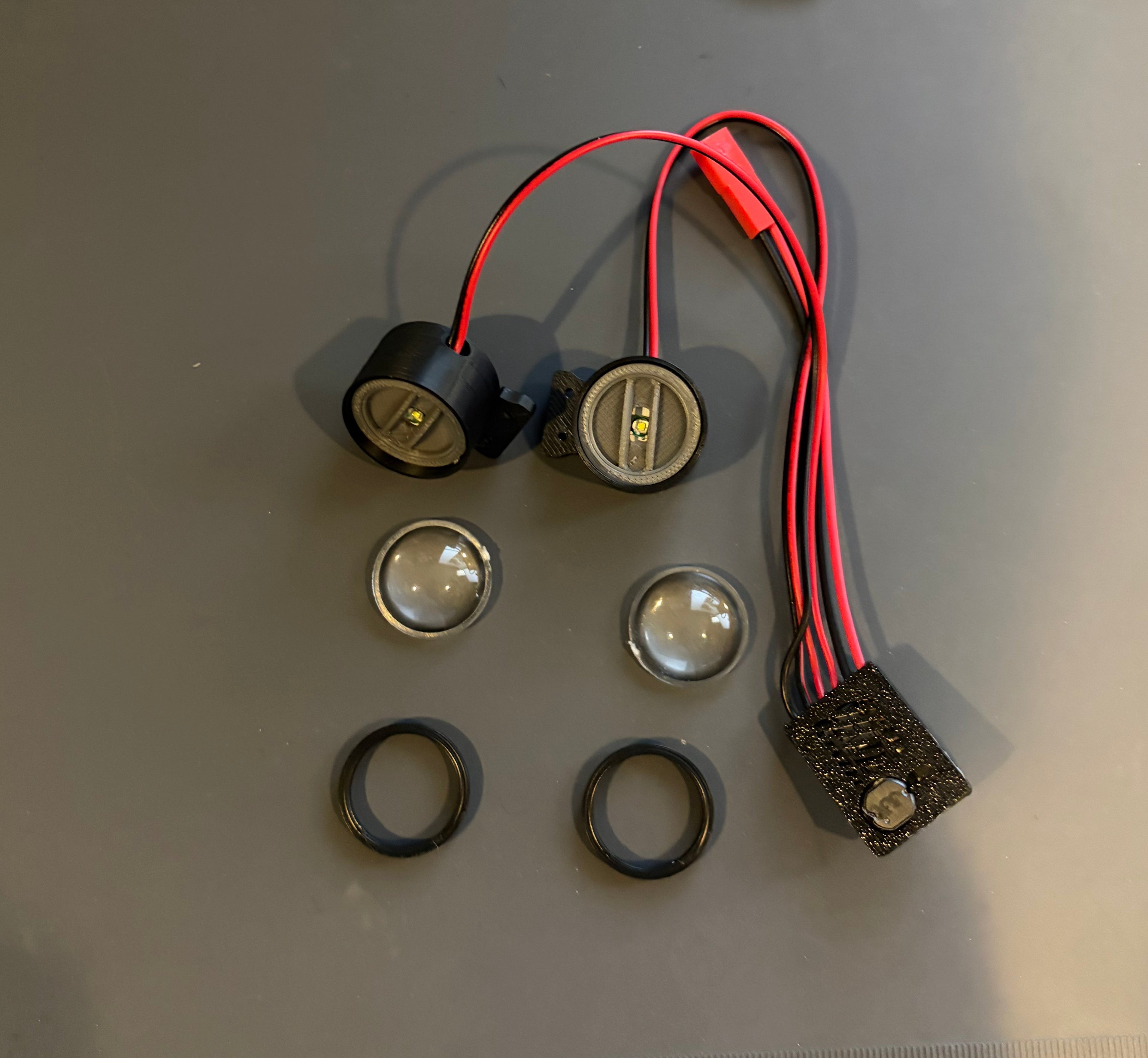 High-Output 3S Direct-Powered JL-Style LED Headlights for Project IJ