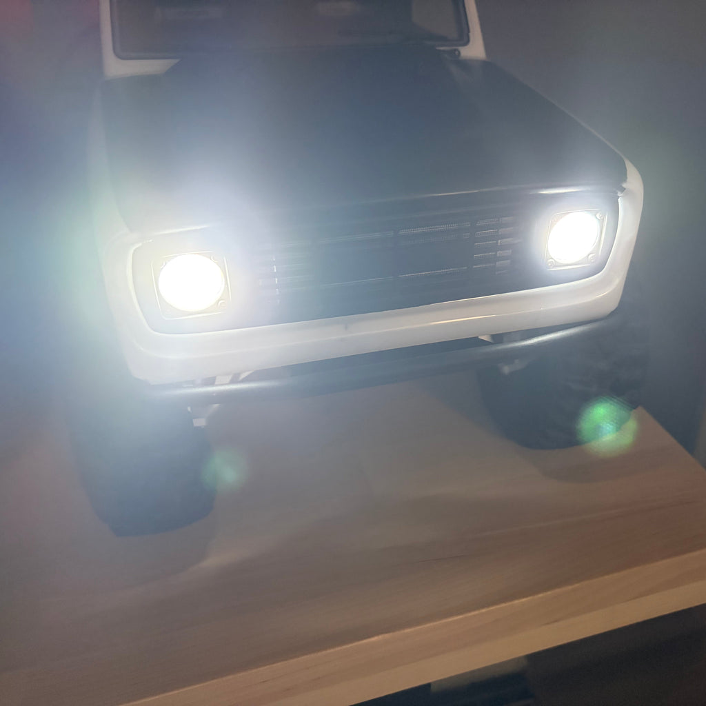 High-Output 3S Direct Powered LED Classic Headlights for VS4-10 & Scale RC Crawlers