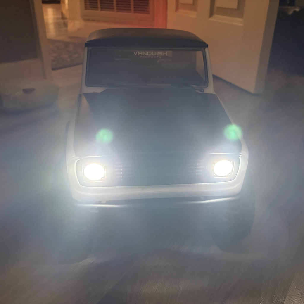 High-Output 3S Direct Powered LED Classic Headlights for VS4-10 & Scale RC Crawlers
